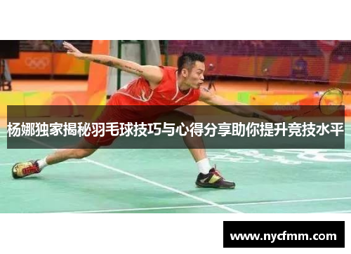 杨娜独家揭秘羽毛球技巧与心得分享助你提升竞技水平